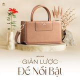  Hộp quà tặng túi xách nữ Lata TX25 Màu Nâu 