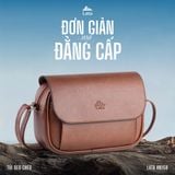  Hộp quà tặng túi đeo chéo nữ Lata HN158 Màu Đen 