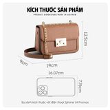  Hộp quà tặng túi đeo chéo nữ Lata HN96 Màu Bò đậm 