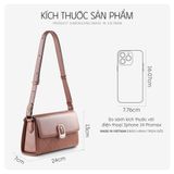  Hộp quà tặng túi đeo chéo nữ Lata HN155 Màu Đen 