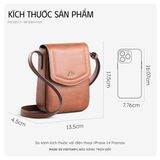  Hộp quà tặng túi đeo chéo nữ Lata HN131 Màu Đen 