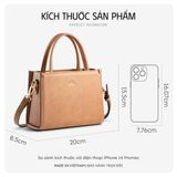  Hộp quà tặng túi đeo chéo nữ Lata HN132 Màu Bò nhạt 