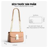  Hộp quà tặng túi đeo chéo nữ Lata HN112 Màu Bò nhạt 