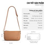  Hộp quà tặng túi đeo chéo nữ Lata HN119 Màu Bò đậm 