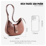  Hộp quà tặng túi đeo chéo nữ Lata HN146 Màu Đen 