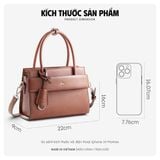  Hộp quà tặng túi xách nữ Lata TX42 Màu Đen 