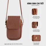  Hộp quà tặng túi đeo chéo nữ Lata HN123 Màu Bò đậm 