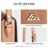 Hộp quà tặng túi đeo chéo nữ Lata HN128 Màu Bò nhạt 