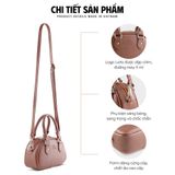  Hộp quà tặng túi xách nữ Lata TX35 Màu Bò đậm 