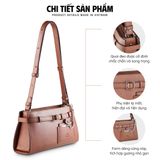  Hộp quà tặng túi đeo chéo nữ Lata HN148 Màu Đen 