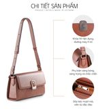  Hộp quà tặng túi đeo chéo nữ Lata HN155 Màu Nâu 