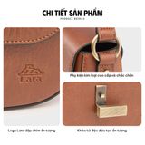  Hộp quà tặng túi đeo chéo nữ Lata HN126 Màu Bò đậm 
