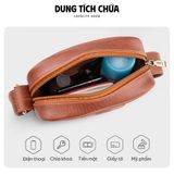  Hộp quà tặng túi đeo chéo nam Lata TN34 Màu Đen 