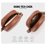  Hộp quà tặng túi đeo chéo nữ Lata HN124 Màu Nâu 