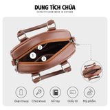  Hộp quà tặng túi xách nữ Lata TX35 Màu Bò đậm 