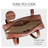  Hộp quà tặng túi xách nữ Lata TX30 Màu Bò đậm 