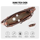  Hộp quà tặng túi đeo chéo nữ Lata HN148 Màu Nâu 