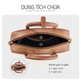  Hộp quà tặng túi đeo chéo nữ Lata HN140 Màu Bò nhạt 