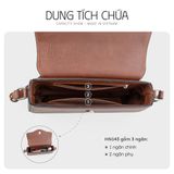  Hộp quà tặng túi đeo chéo nữ Lata HN143 Màu Đen 