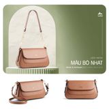  Hộp quà tặng túi đeo chéo nữ Lata HN134 Màu Bò nhạt 