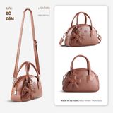  Hộp quà tặng Túi xách nữ Lata TX38 Màu Bò Đậm 