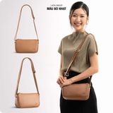  Hộp quà tặng túi đeo chéo nữ Lata HN119 Màu Bò nhạt 