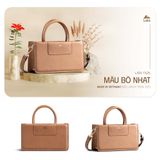  Hộp quà tặng túi xách nữ Lata TX25 Màu Bò nhạt 