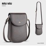  Hộp quà tặng túi đeo chéo nữ Lata HN122 Màu Nâu 