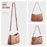  Hộp quà tặng túi đeo chéo nữ Lata HN136 Màu Bò Đậm 