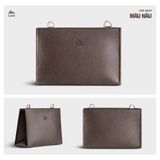  Hộp quà tặng túi đeo chéo nữ Lata HN127 Màu Nâu 
