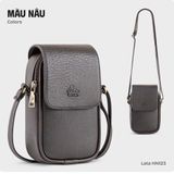  Hộp quà tặng túi đeo chéo nữ Lata HN123 Màu Nâu 