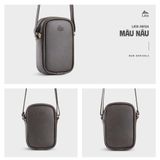  Hộp quà tặng túi đeo chéo nữ Lata HN124 Màu Nâu 