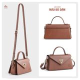  Hộp quà tặng túi đeo chéo nữ Lata HN129 Màu Bò đậm 