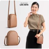  Hộp quà tặng túi đeo chéo nữ Lata HN115 Màu Bò nhạt 