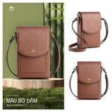  Hộp quà tặng túi đeo chéo nữ Lata HN128 Màu Bò đậm 