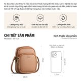  Hộp quà tặng túi đeo chéo nữ Lata HN117 Màu Bò nhạt 