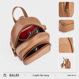  Balo Lata (Thời trang nữ kiểu dáng gọn nhẹ vừa A5 - Balo da BAL83) 