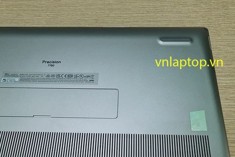 Dell Precision 7780 - Workstation 17 inch tập trung sức mạnh CPU - Máy ảo, File Exel cực lớn, Compile Code nặng
