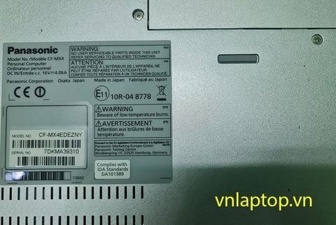 Panasonic MX4 - Siêu rẻ - Siêu nhẹ | Core i5 - Màn Hình Cảm Ứng Xoay Gập 360
