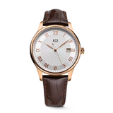 Koi Master K003.452.642.29.03.03 – Nam – Quartz – Ronda 515, Mặt Số 39.5mm, Mạ Vàng Hồng 