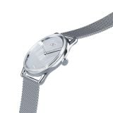  Đồng hồ AUGUST BERG nam 10438E12MSLS dây kim loại chính hãng 