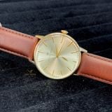  Đồng hồ AUGUST BERG nam 10140D02LBN11 dây da chính hãng 