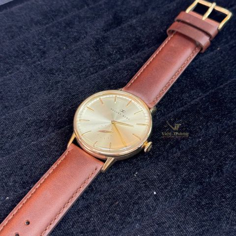  Đồng hồ AUGUST BERG nam 10140D02LBN11- Serenity Shine Gold 40mm - Dây Da Ý - Vàng 