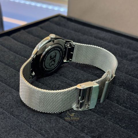  Đồng hồ AUGUST BERG nam 10140E11MSL- Serenity Greenhill 40mm - Dây Kim Loại Mesh - Màu Bạc 