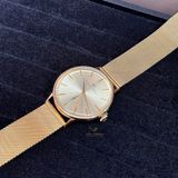  Đồng hồ AUGUST BERG nam 10140D02MGD dây kim loại chính hãng 