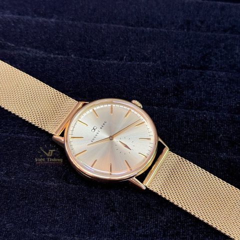  Đồng hồ AUGUST BERG nam 10140D02MGD- Serenity Shine Gold 40mm - Dây Kim Loại Mesh - Vàng 