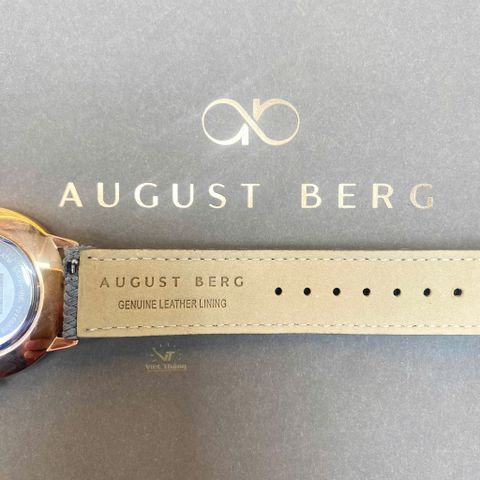 ĐỒNG HỒ AUGUST BERG NỮ SERENITY ASH – 10232A09VCG9C – DÂY PERLON – SAPPHIRE – 3ATM – 32MM 