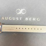  Đồng hồ AUGUST BERG nam 10140A09VCG9C dây Perlon chính hãng 