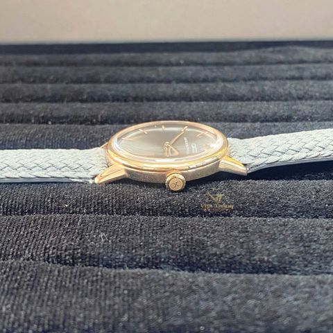  Đồng hồ AUGUST BERG nam 10140A09VCG9C- Serenity Ash 40mm - Dây Perlon - Vàng Hồng 