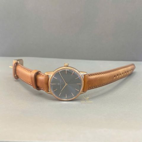  Đồng hồ AUGUST BERG nữ 10232A09LBN20 - Serenity Ash 32mm - Dây Da Ý - Vàng Hồng 